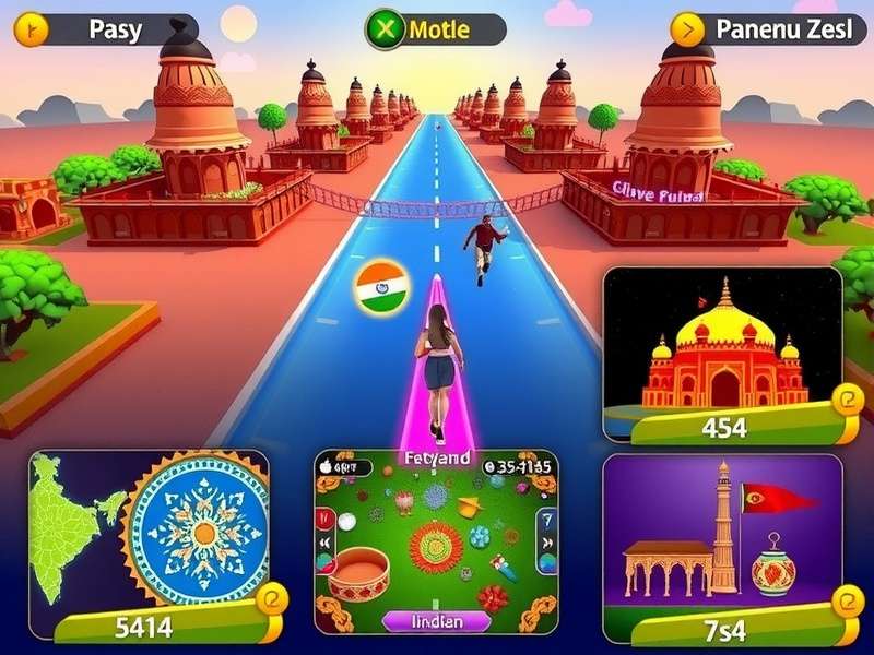 Punjabi Pulse Dash feature showcase with multiple game modes